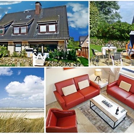 3-Zimmer-Ferienwohnung Deichwiese Westerland 1-3 Personen Εξωτερικό φωτογραφία